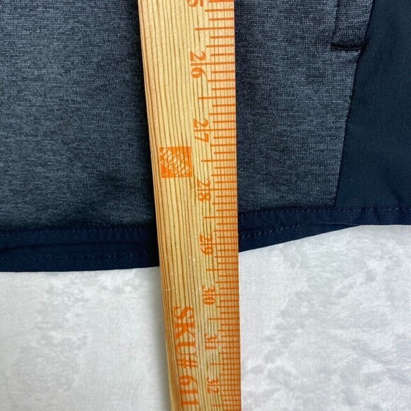 Under Armour Sweater Mens Large Gray Black Lightweight Pullover Sweatshirt - Picture 7 of 10